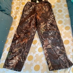 Mossy oak Browning Camo coveralls insulated L kids